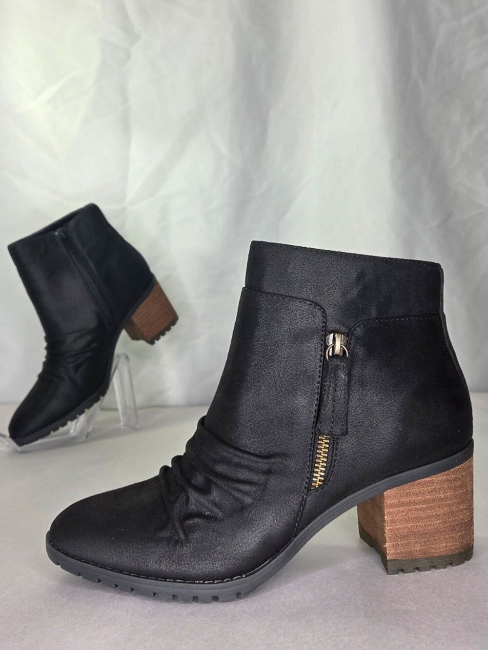 Bella Vita Janita Block Heel Ankle Boots, Size: 7.5 M